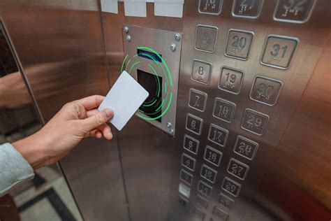 key card for elevator access